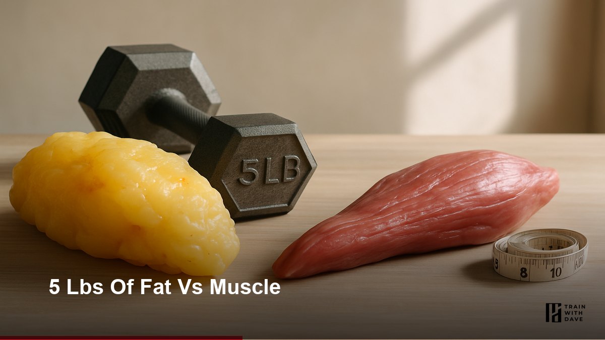5 Lbs of Fat vs Muscle: Same Number on the Scale, Totally Different Body — Train With Dave