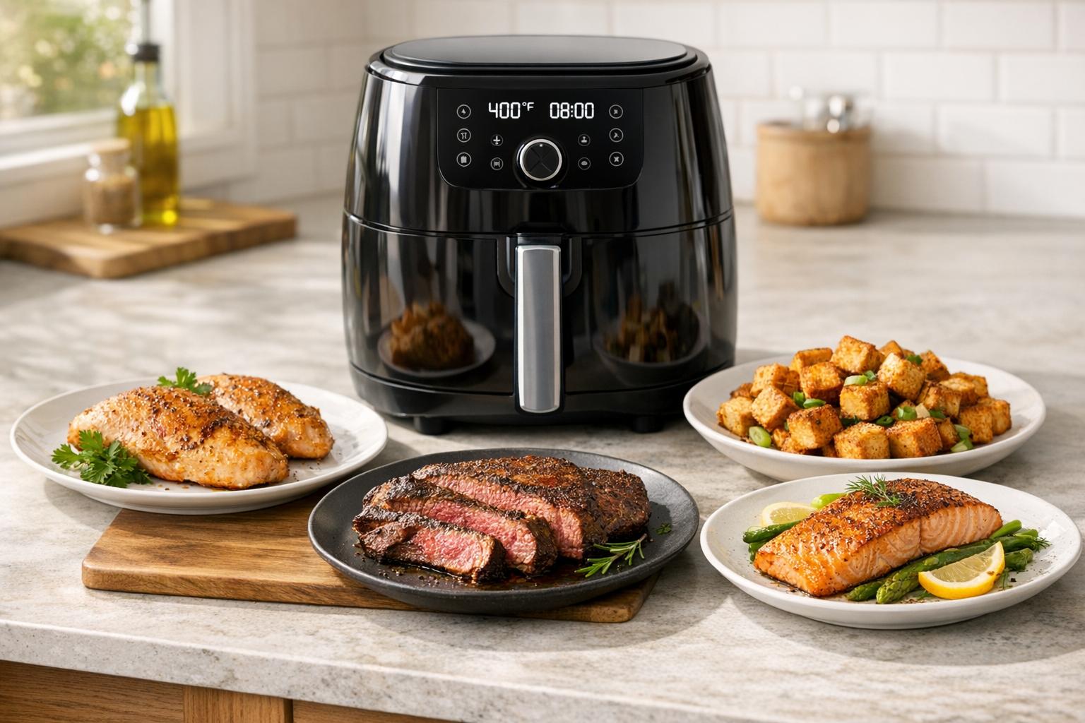 High-Protein Air Fryer Meals Under 10 Minutes — Orange County (Irvine, Orange, Laguna Hill — Train With Dave