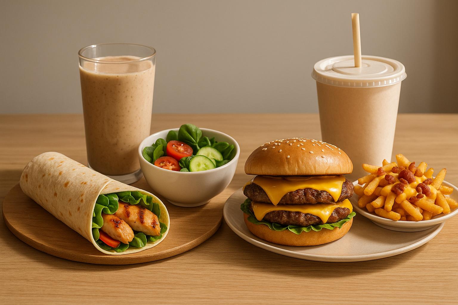 Healthy vs. Dirty Bulk: High-Protein Fast Food for Each Goal — Orange County (Irvine, Oran — Train With Dave