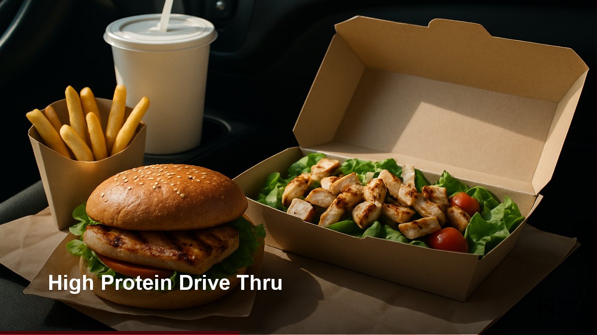 High Protein Drive Thru: Pre-Decided Orders for Every Major Chain — Train With Dave