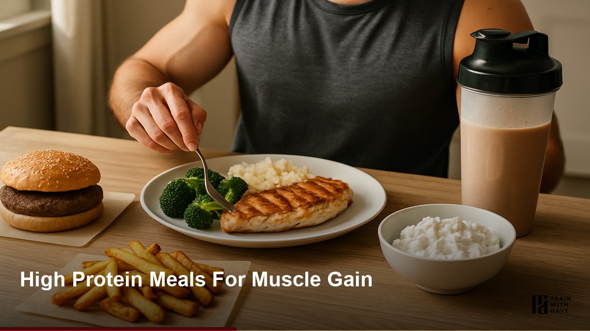 High Protein Meals For Muscle Gain: The Restaurant Orders We Give Our Clients — Train With Dave