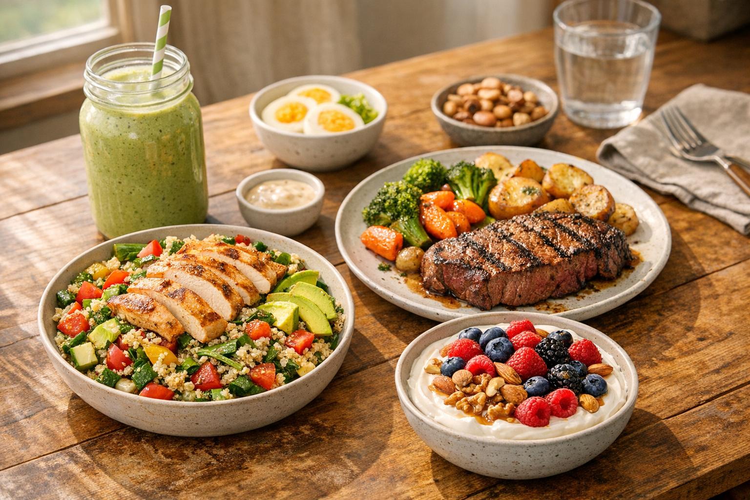 101 High-Protein Meals You Can Rotate Forever — An Orange County Trainer's Guide — Train With Dave