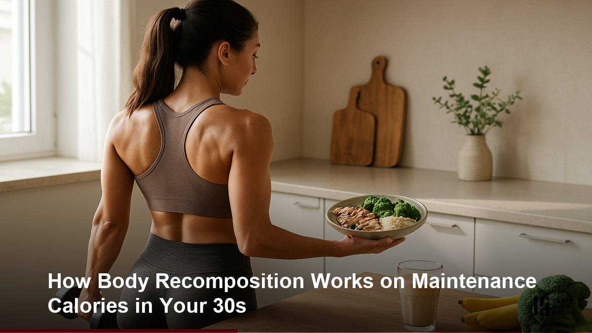 How Body Recomposition Works on Maintenance Calories in Your 30s — Train With Dave
