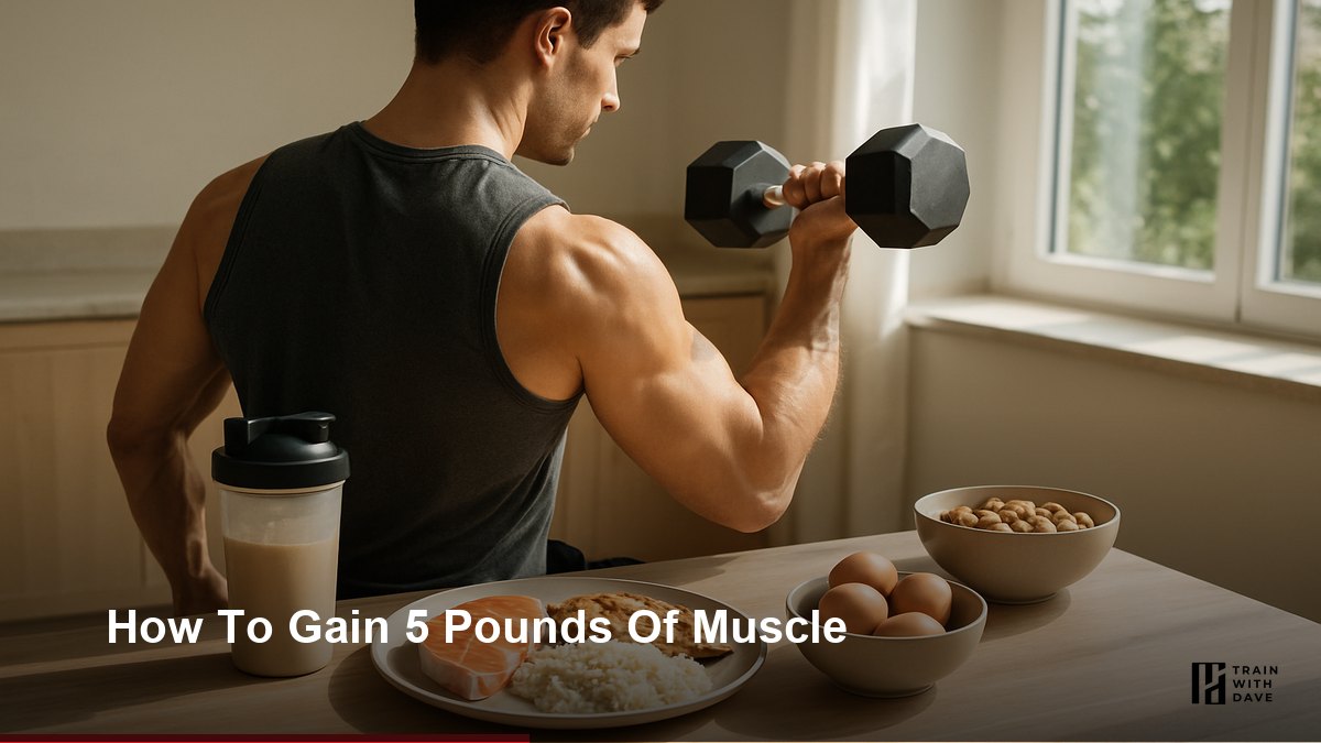 How To Gain 5 Pounds Of Muscle: The Real Timeline And Plan — Train With Dave