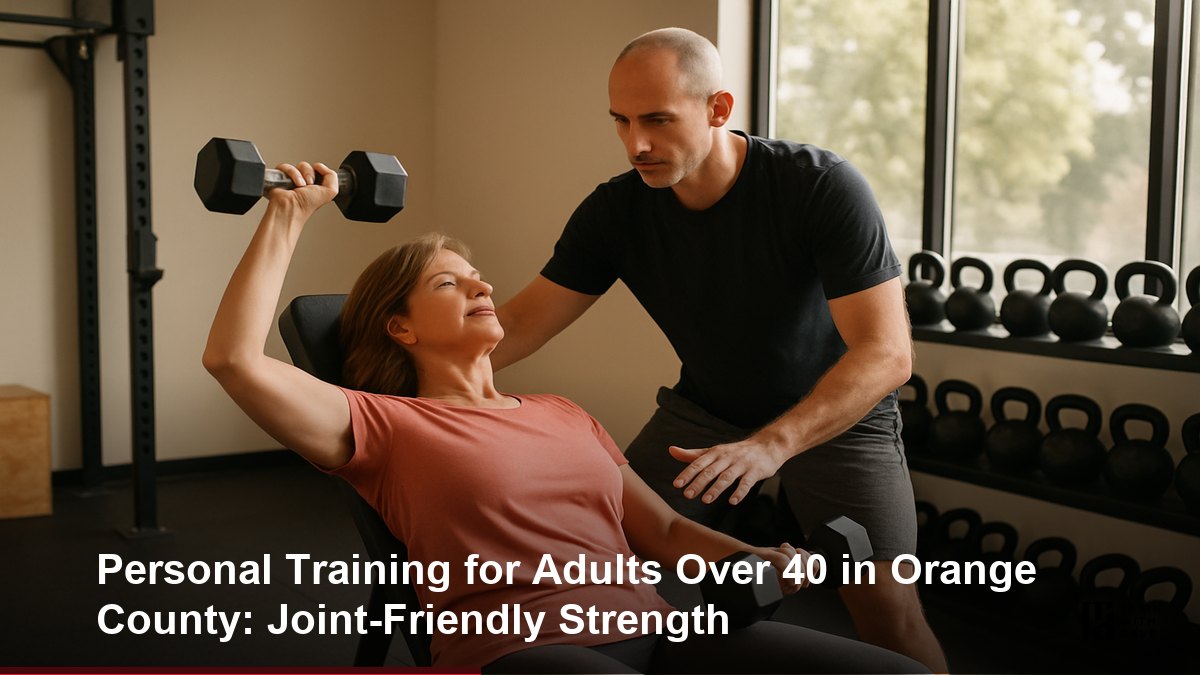 Personal Training for Adults Over 40 in Orange County: Joint-Friendly Strength — Train With Dave