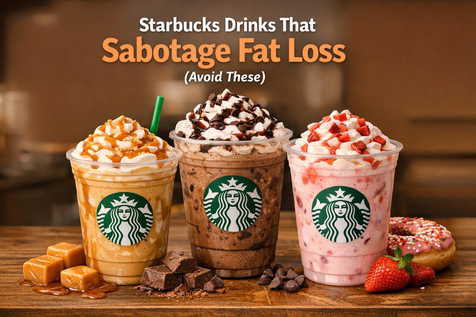Starbucks Drinks That Sabotage Fat Loss: Avoid These (An Orange County Trainer's Guide for — Train With Dave
