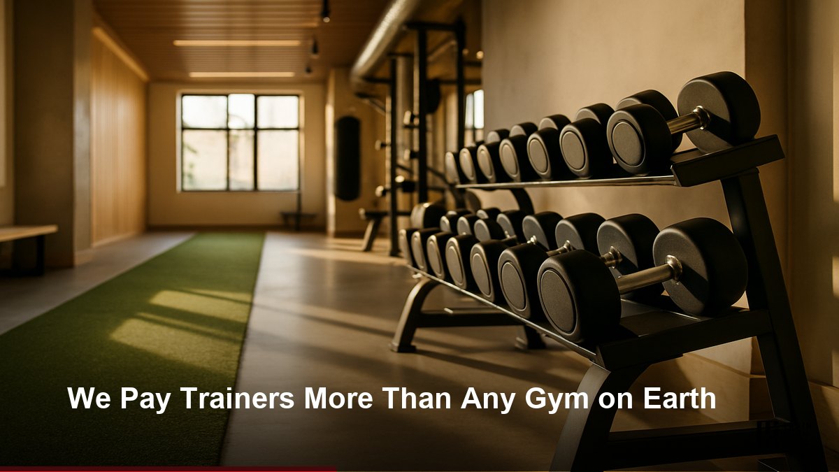 Why Train With Dave pays personal trainers more than any gym on earth