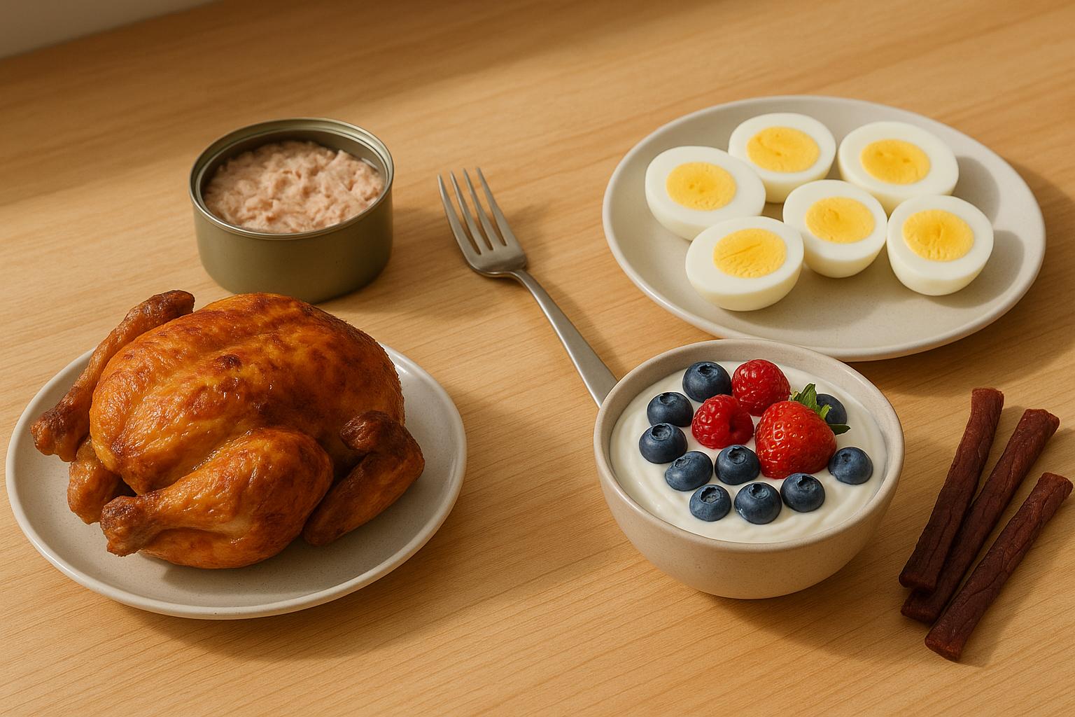 Zero-Prep High-Protein Meals (No-Cook) — An Orange County Personal Trainer's Guide — Train With Dave