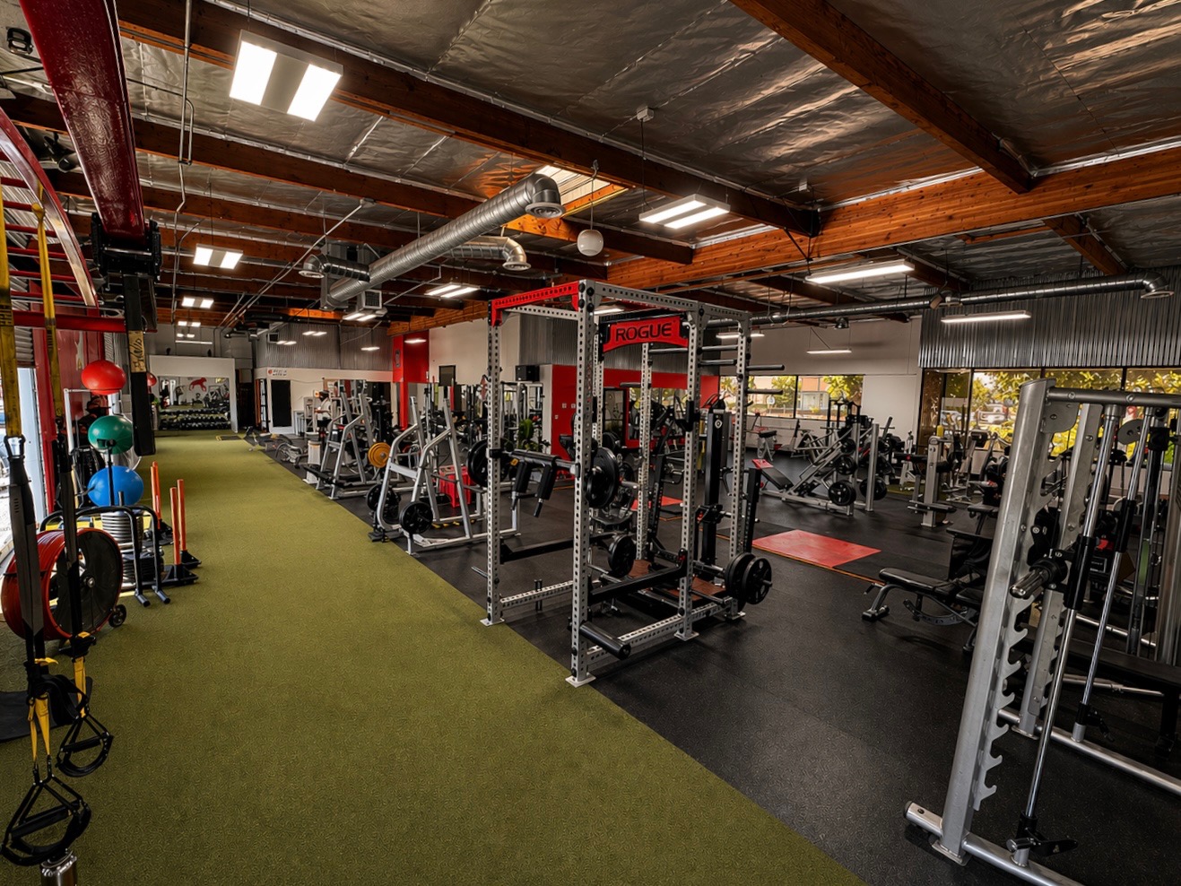 Train With Dave Irvine personal training gym floor Orange County