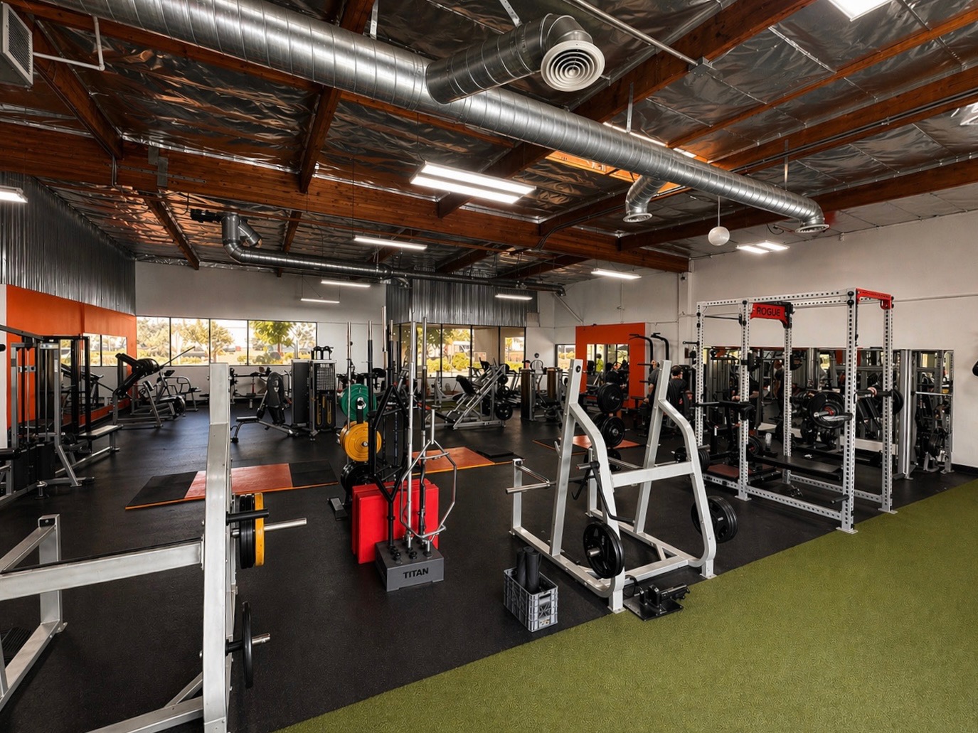 Premium strength training equipment at Train With Dave Irvine CA
