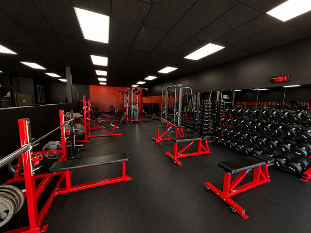 Stairmaster and cardio equipment at Train With Dave Orange CA